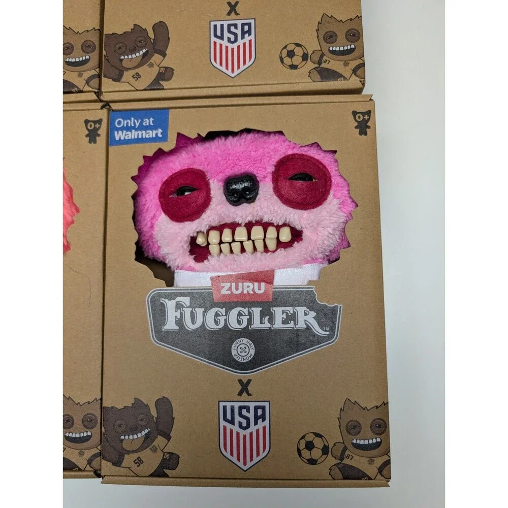 2026 ZURU = Fuggler  = USA soccer series = US SOCCER SET of 4 NEW in Package.
